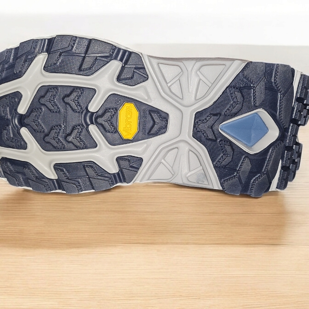 HOKA Kaha 2 GTX Gray/Blue Waterproof Hiking Boots - Picture 6 of 8